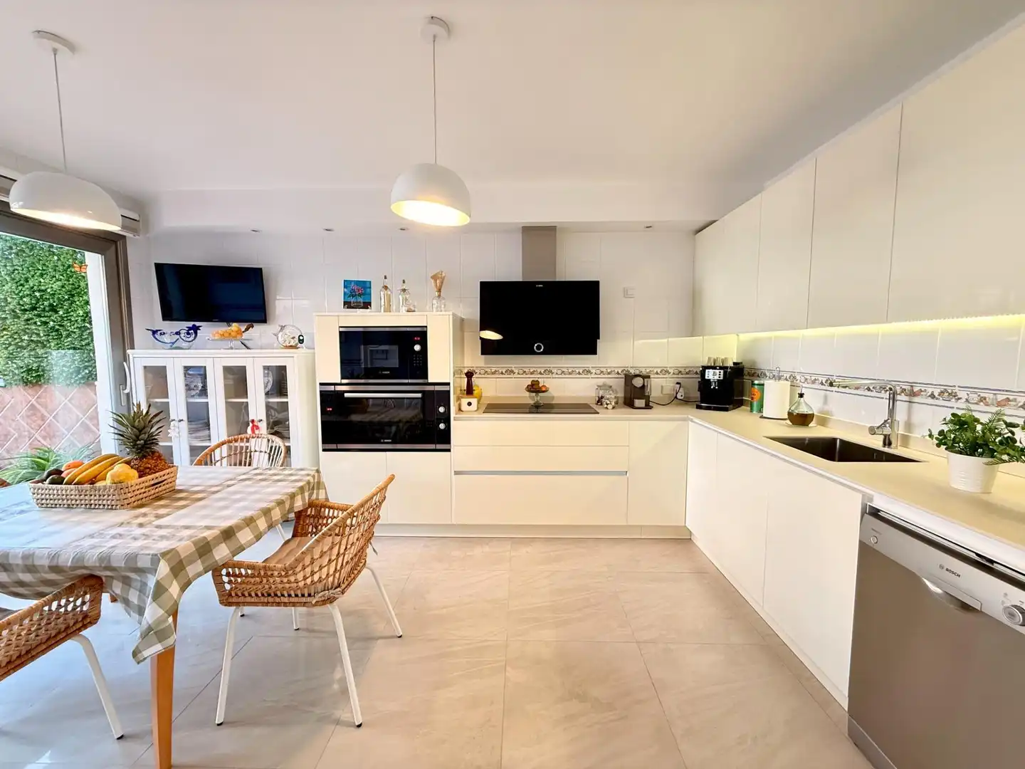Cocina de Casa adosada en venta en  Palma de Mallorca con Aire acondicionado, Calefacción y Terraza