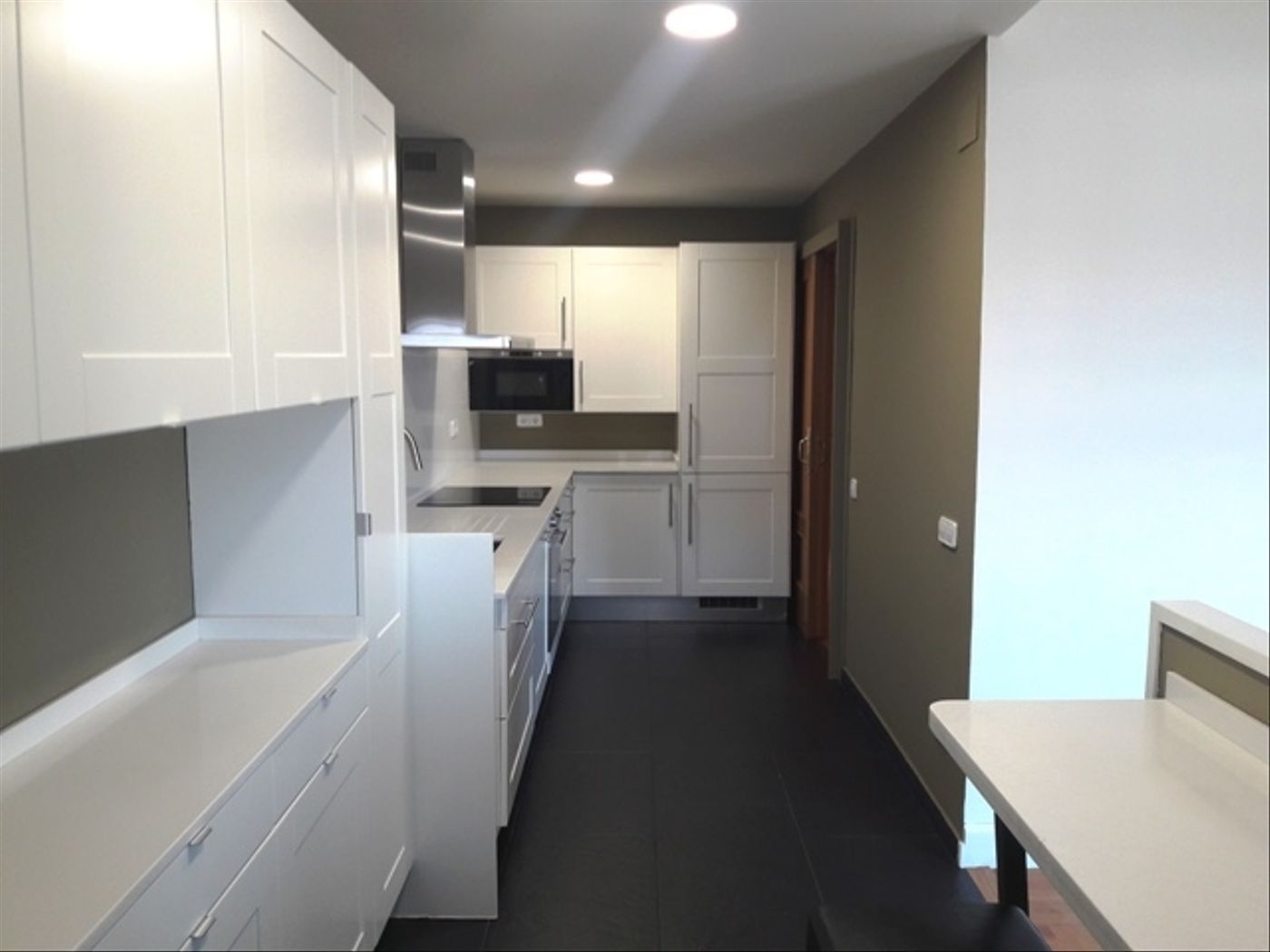 Cuina de Dúplex de lloguer en Sant Feliu de Llobregat amb Aire condicionat, Calefacció i Parquet