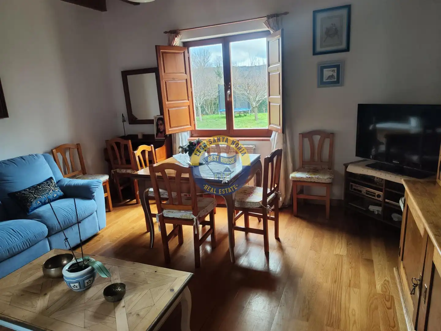 Dining room of Houses for sale in Villaquilambre  with Heating, Private garden and Terrace