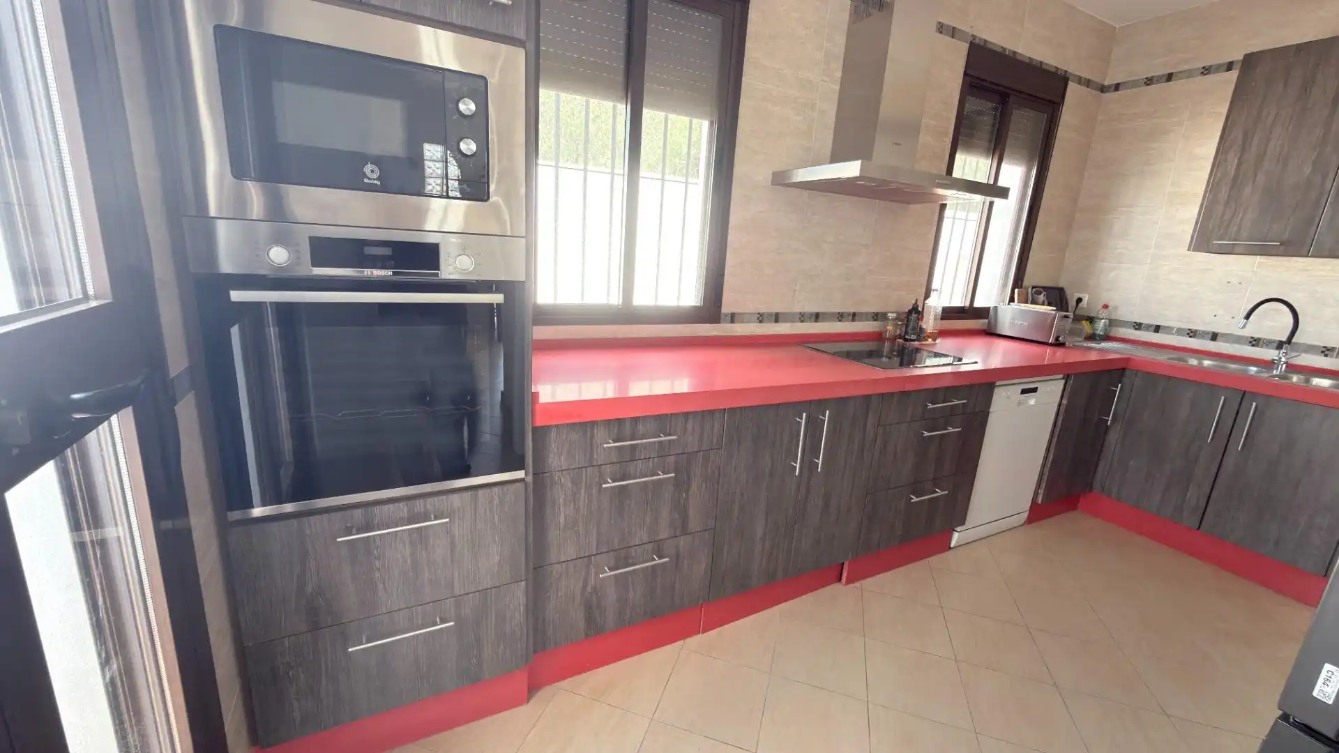 Cocina de Casa adosada en venta en Mazagón con Aire acondicionado, Trastero y Piscina