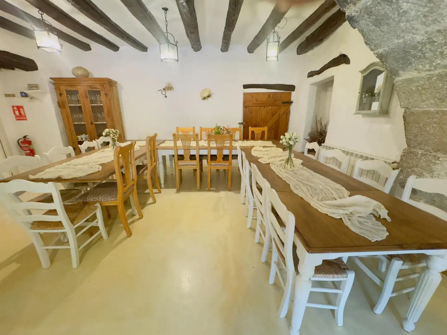 Comedor de Finca rústica en venta en Sant Sadurní d'Anoia con Aire acondicionado, Calefacción y Jardín privado