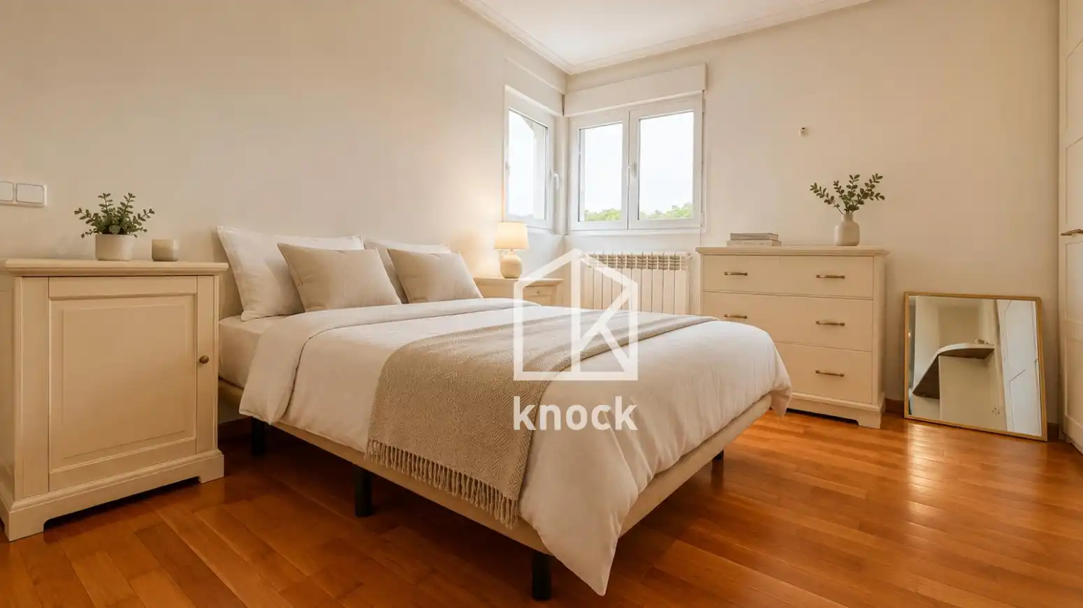 Dormitori de Casa o xalet en venda en Oviedo  amb Calefacció, Parquet i Terrassa