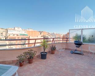 Terrace of Attic to rent in  Barcelona Capital  with Air Conditioner, Parquet flooring and Terrace