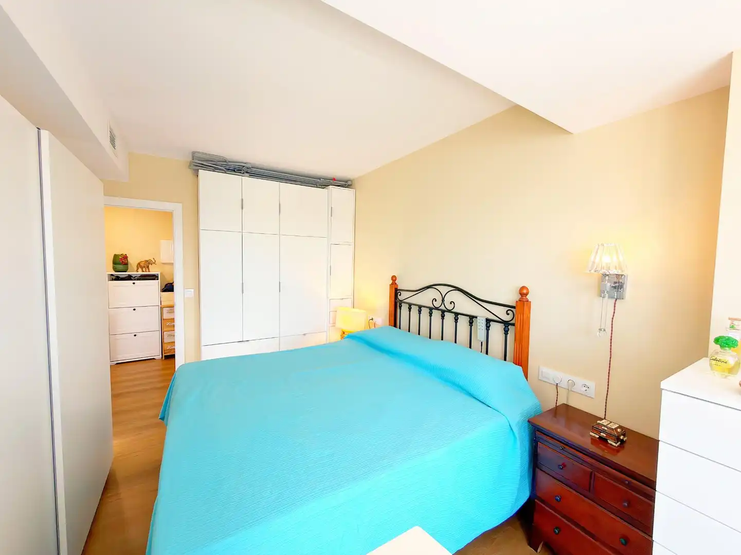 Schlafzimmer von Wohnungen zum Verkauf in El Puerto de Santa María mit Klimaanlage, Privatgarten und Alarm