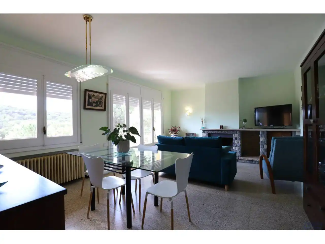 Comedor de Casa o chalet en venta en Santa Cristina d'Aro con Calefacción, Jardín privado y Terraza