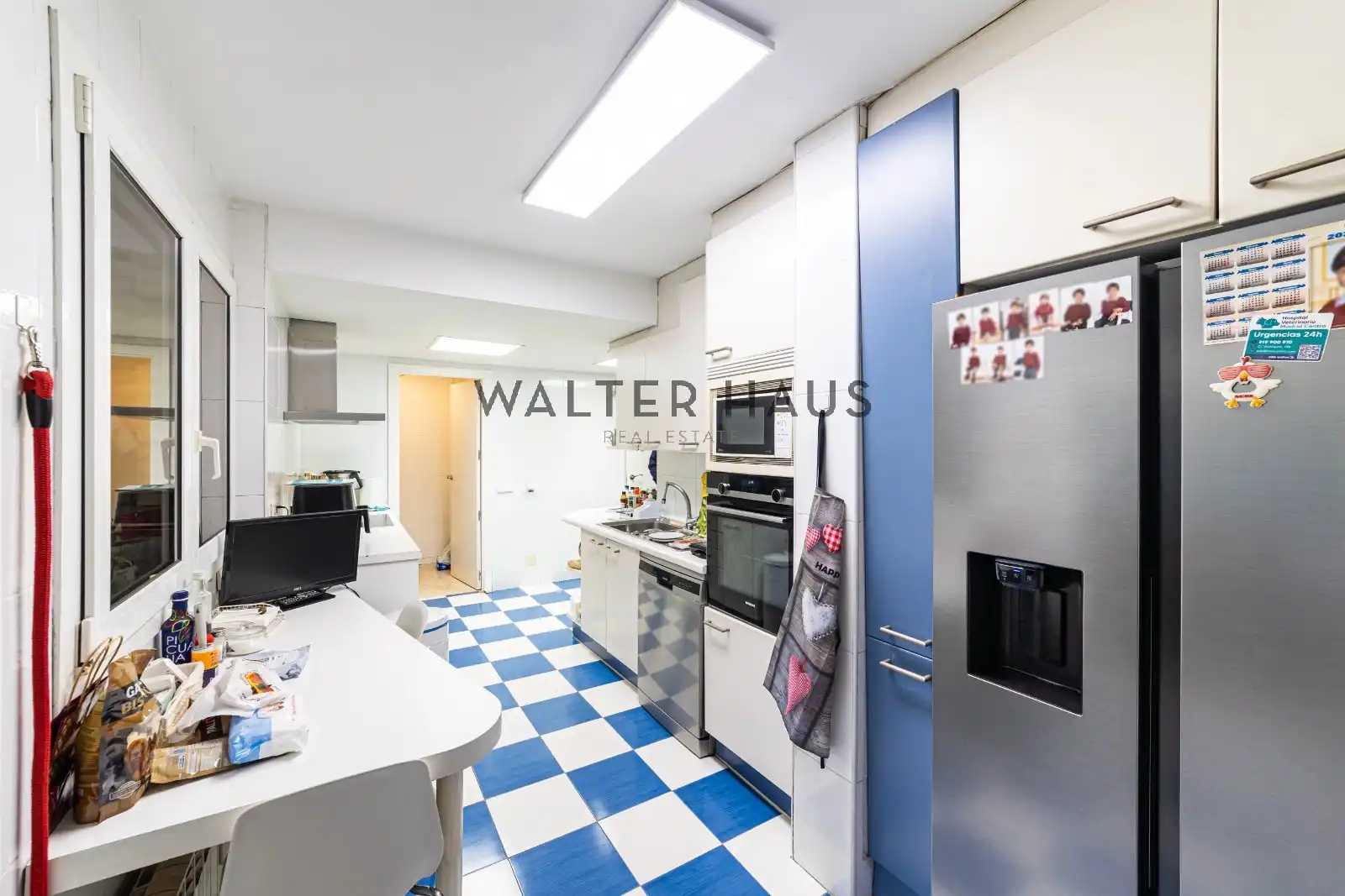 Kitchen of Flat for sale in Madrid  with Air Conditioner, Heating and Terrace