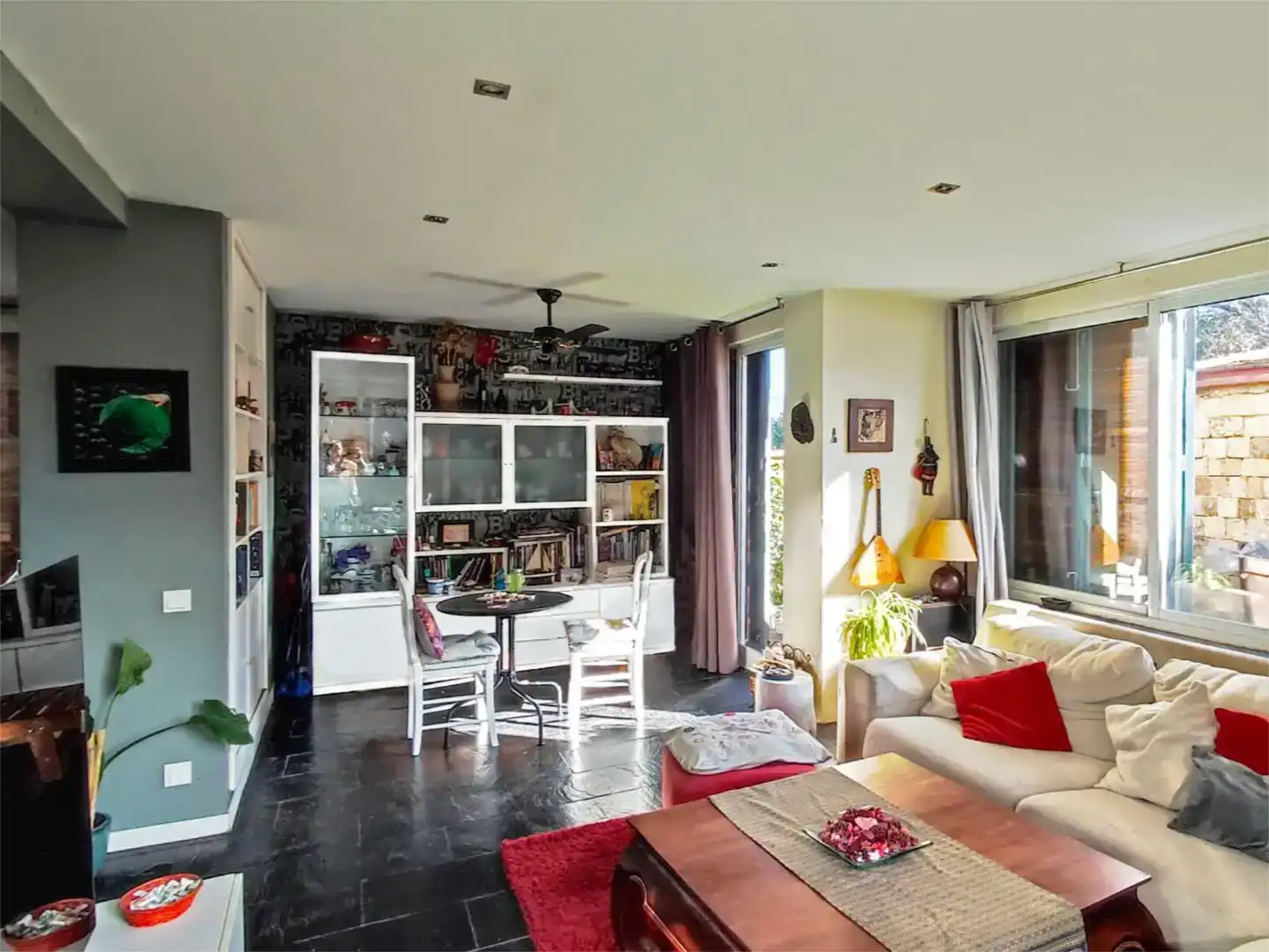 Sala de estar de Piso en venta en Alpedrete con Jardín privado, Trastero y Piscina