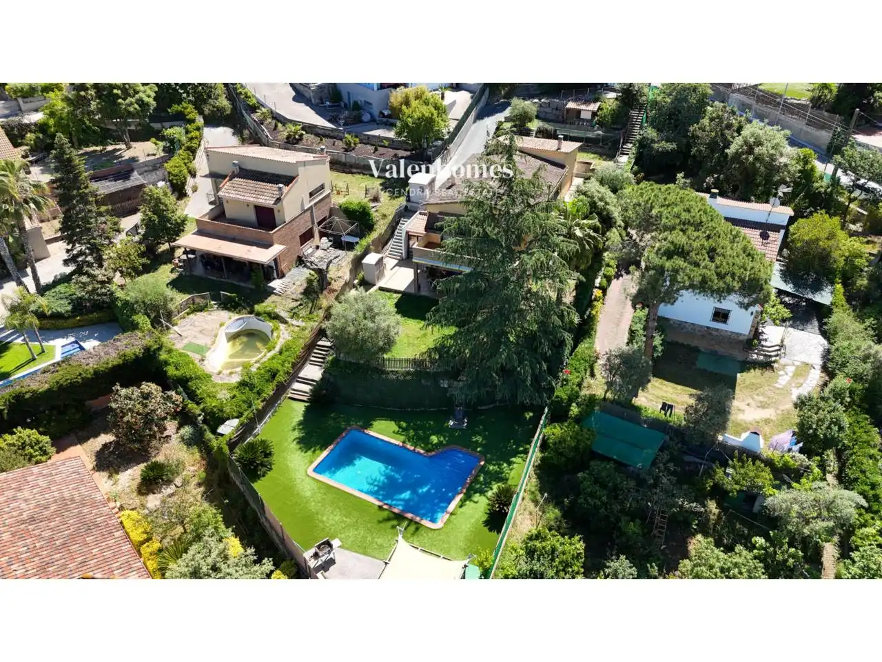 Vista exterior de Casa o chalet en venta en Vilanova del Vallès con Aire acondicionado, Calefacción y Jardín privado