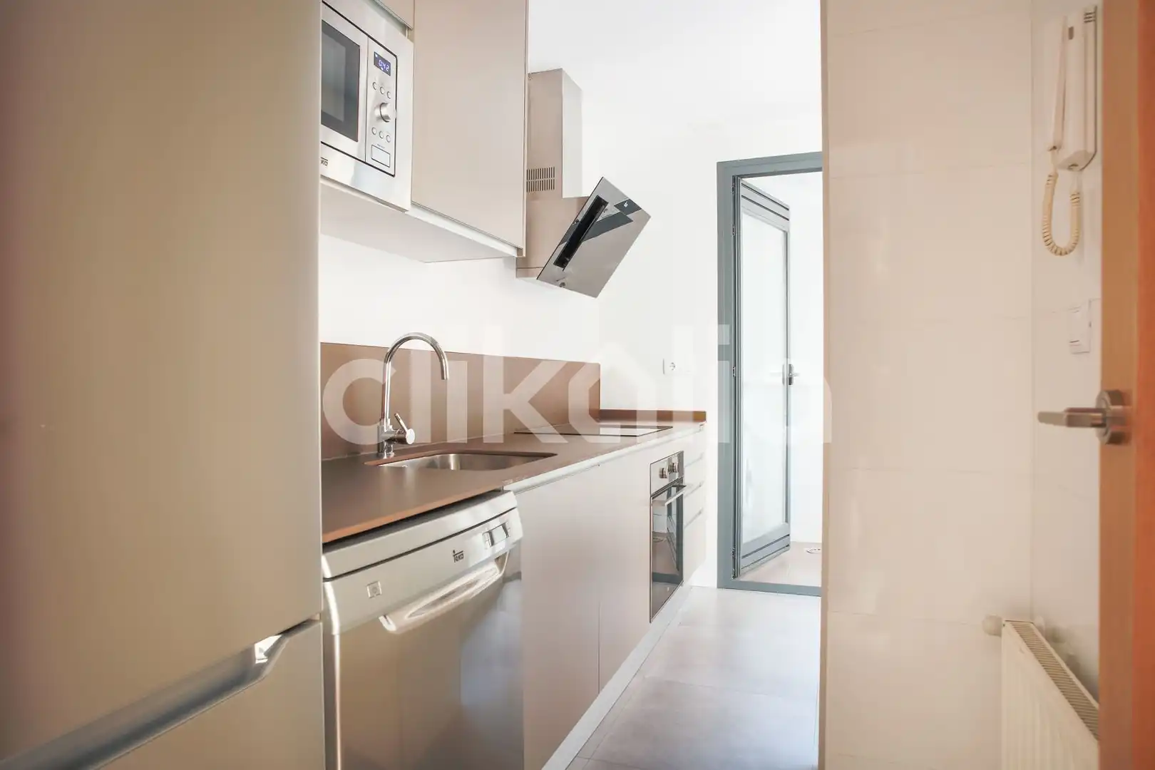 Kitchen of Flat for sale in Las Rozas de Madrid  with Heating, Private garden and Terrace