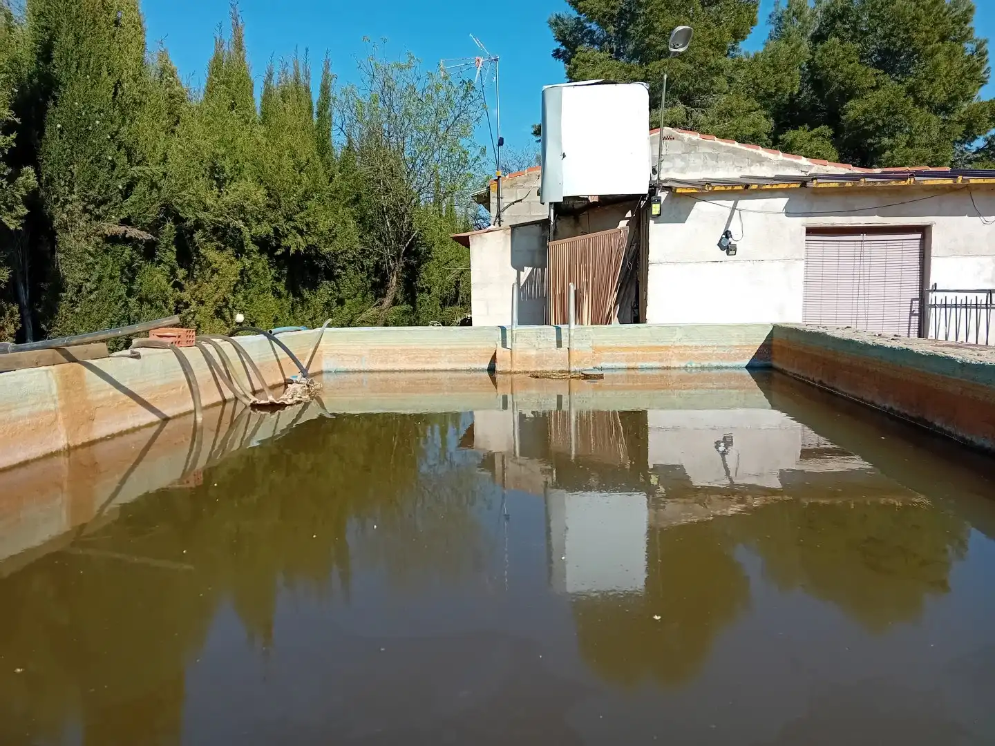 Piscina de Casa o chalet en venta en Bolaños de Calatrava con Terraza, Trastero y Amueblado