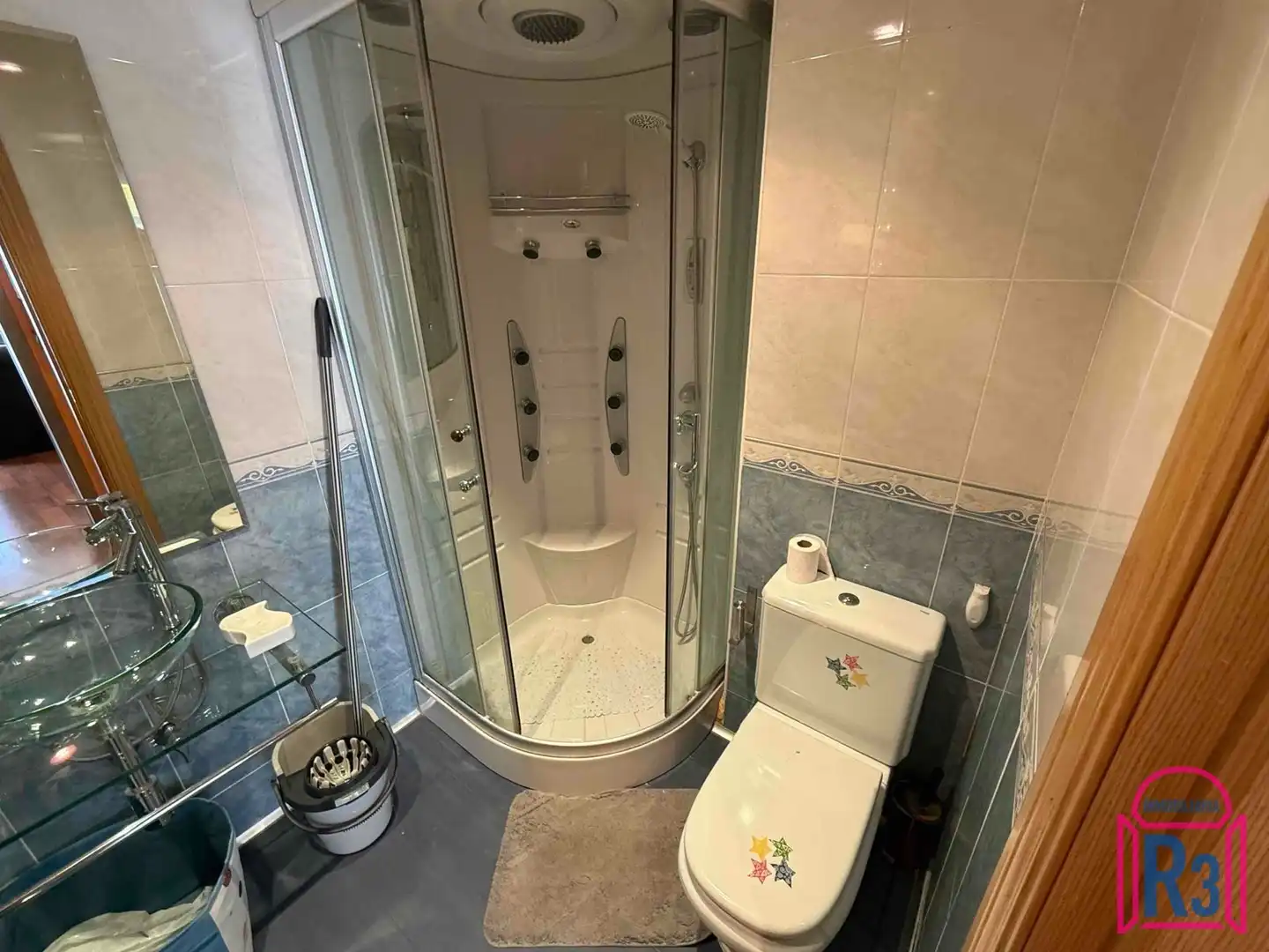 Baño de Ático de alquiler en León Capital  con Aire acondicionado, Calefacción y Terraza