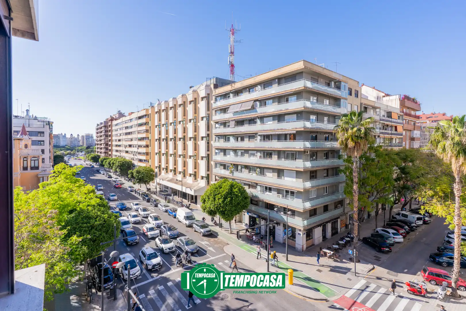 Vista exterior de Piso en venta en Valencia con Aire acondicionado, Calefacción y Amueblado