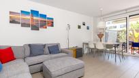 Living room of Planta baja for sale in Sant Cugat del Vallès  with Air Conditioner, Terrace and Swimming Pool
