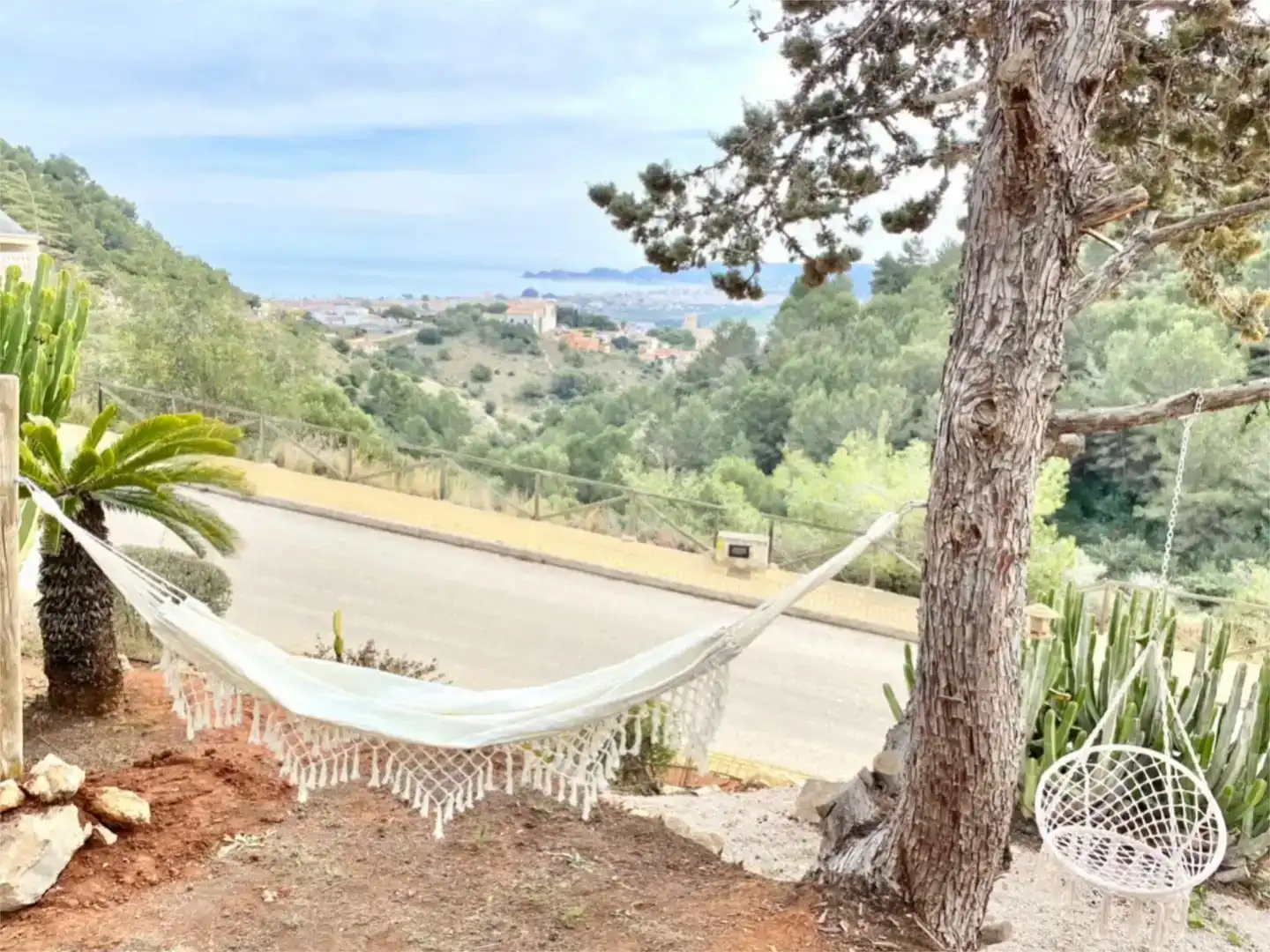 Außenansicht von Wohnung zur Miete in Jávea / Xàbia mit Klimaanlage, Privatgarten und Möbliert