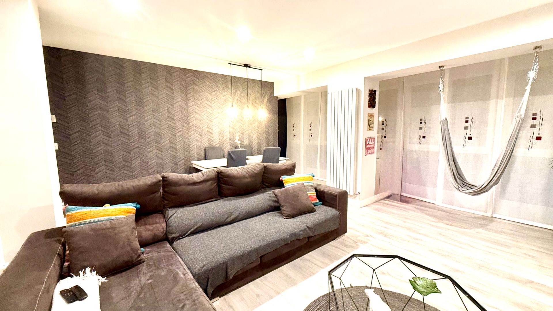 Sala d'estar de Pis en venda en Barakaldo  amb Calefacció i Moblat