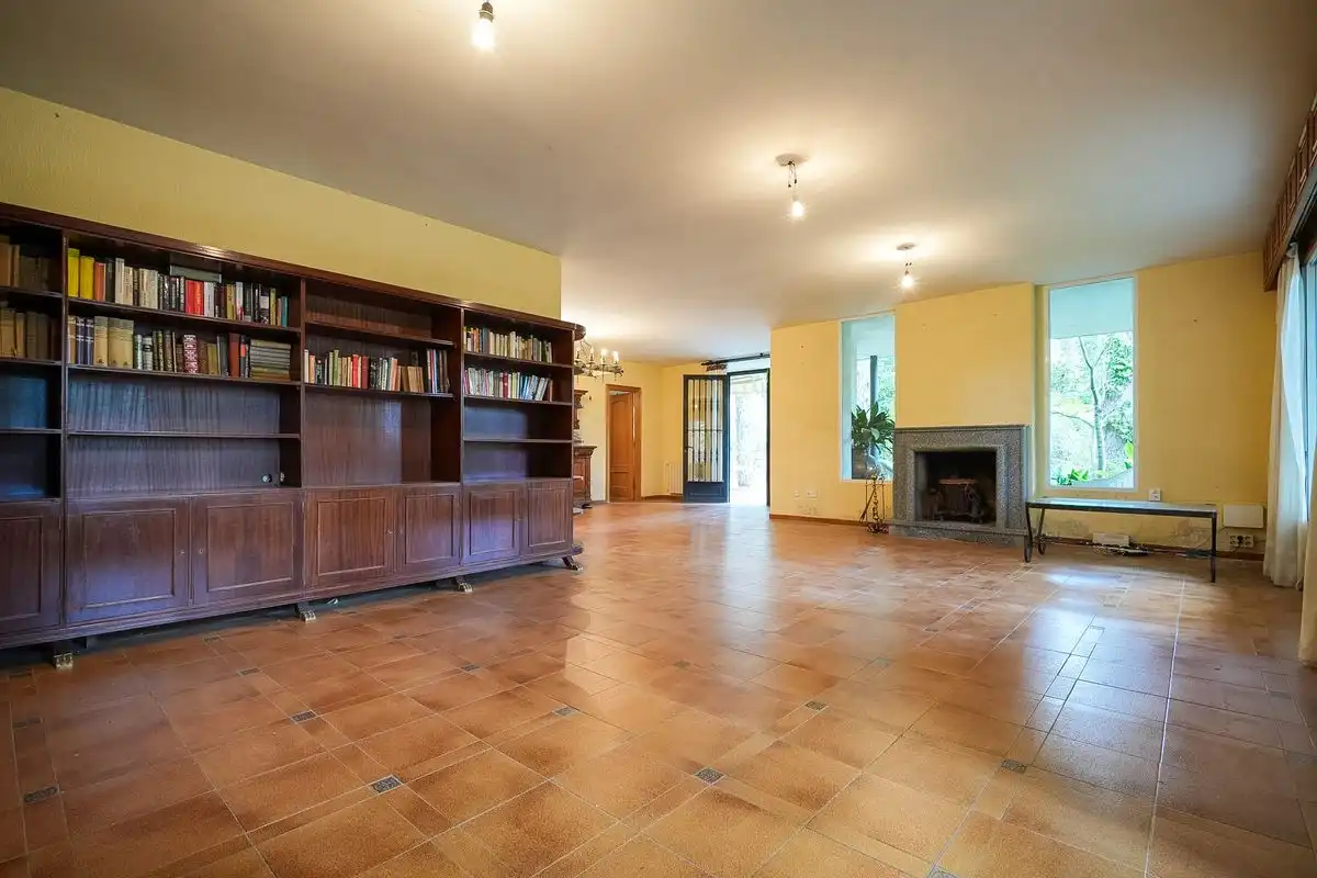 Sala d'estar de Casa o xalet en venda en Abantos - Carmelitas