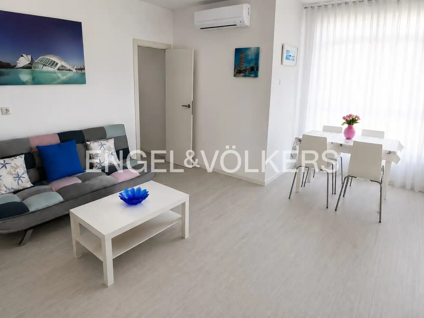 Sala de estar de Piso en venta en Valencia con Aire acondicionado y Calefacción