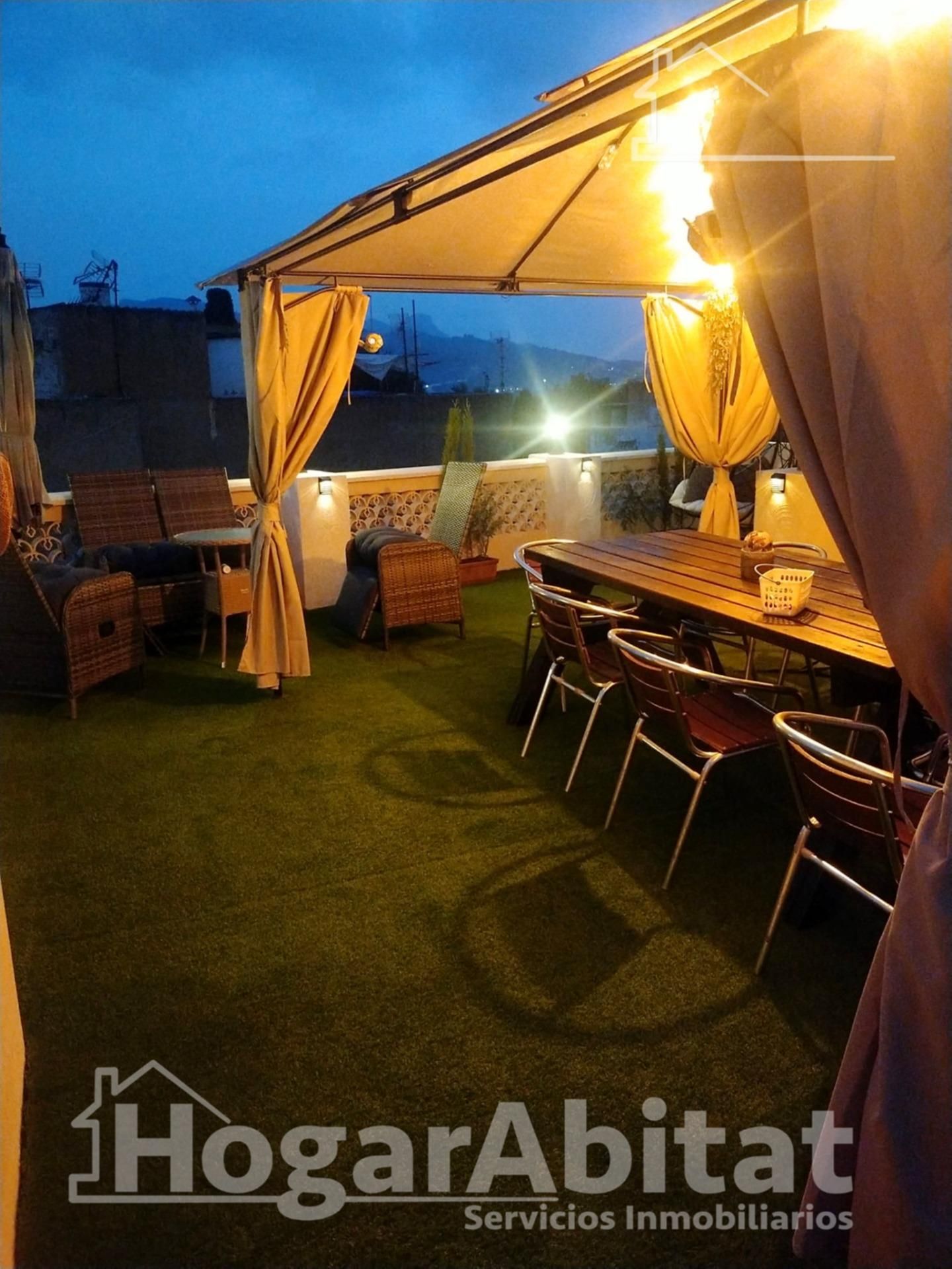 Terrassa de Casa o xalet en venda en Beniarjó amb Aire condicionat, Calefacció i Terrassa