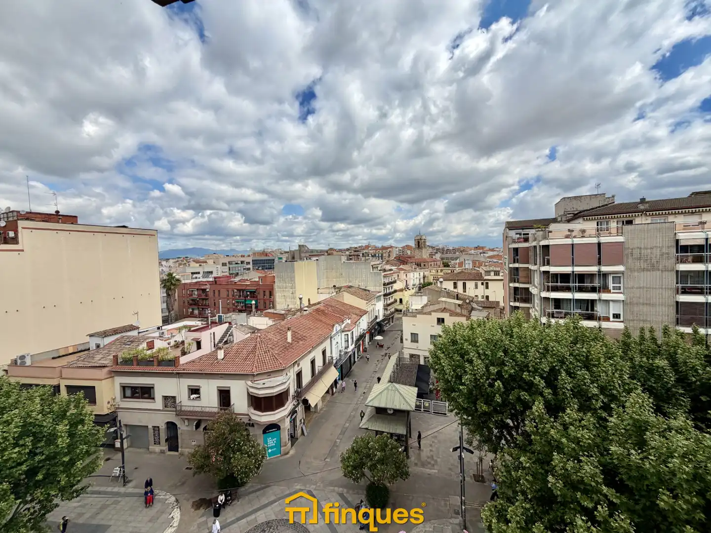 Vista exterior de Piso en venta en Mollet del Vallès con Aire acondicionado, Calefacción y Parquet
