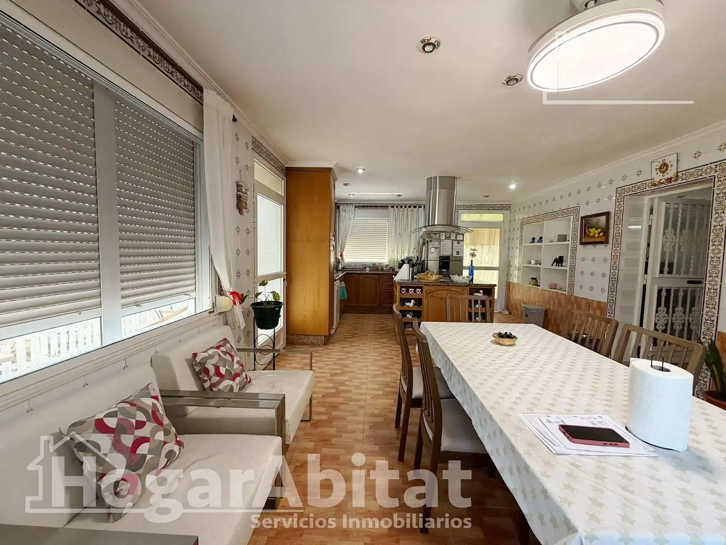 Cocina de Casa o chalet en venta en Vilamarxant con Aire acondicionado, Jardín privado y Terraza