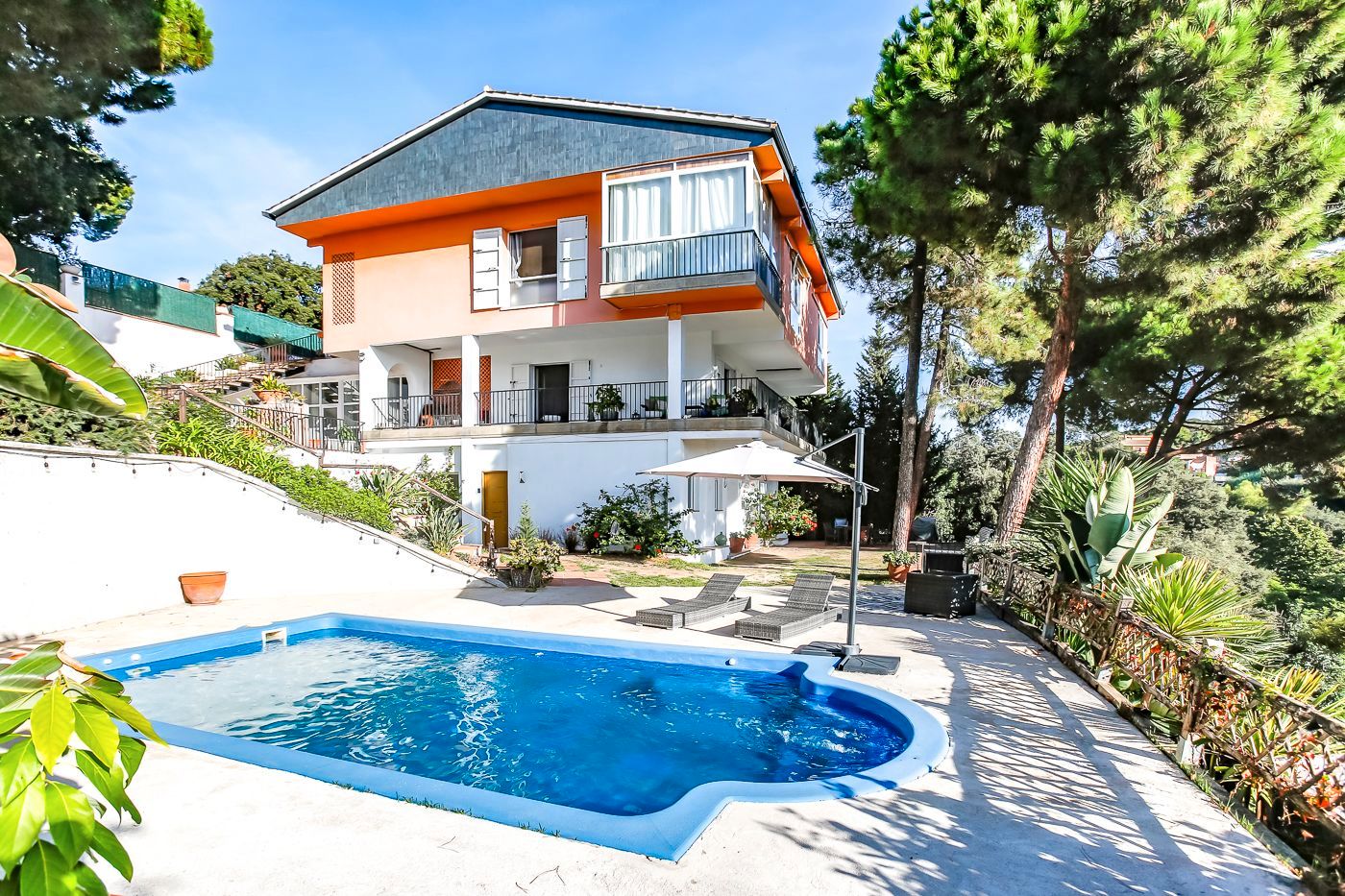Piscina de Casa o xalet en venda en Arenys de Mar amb Calefacció, Terrassa i Piscina