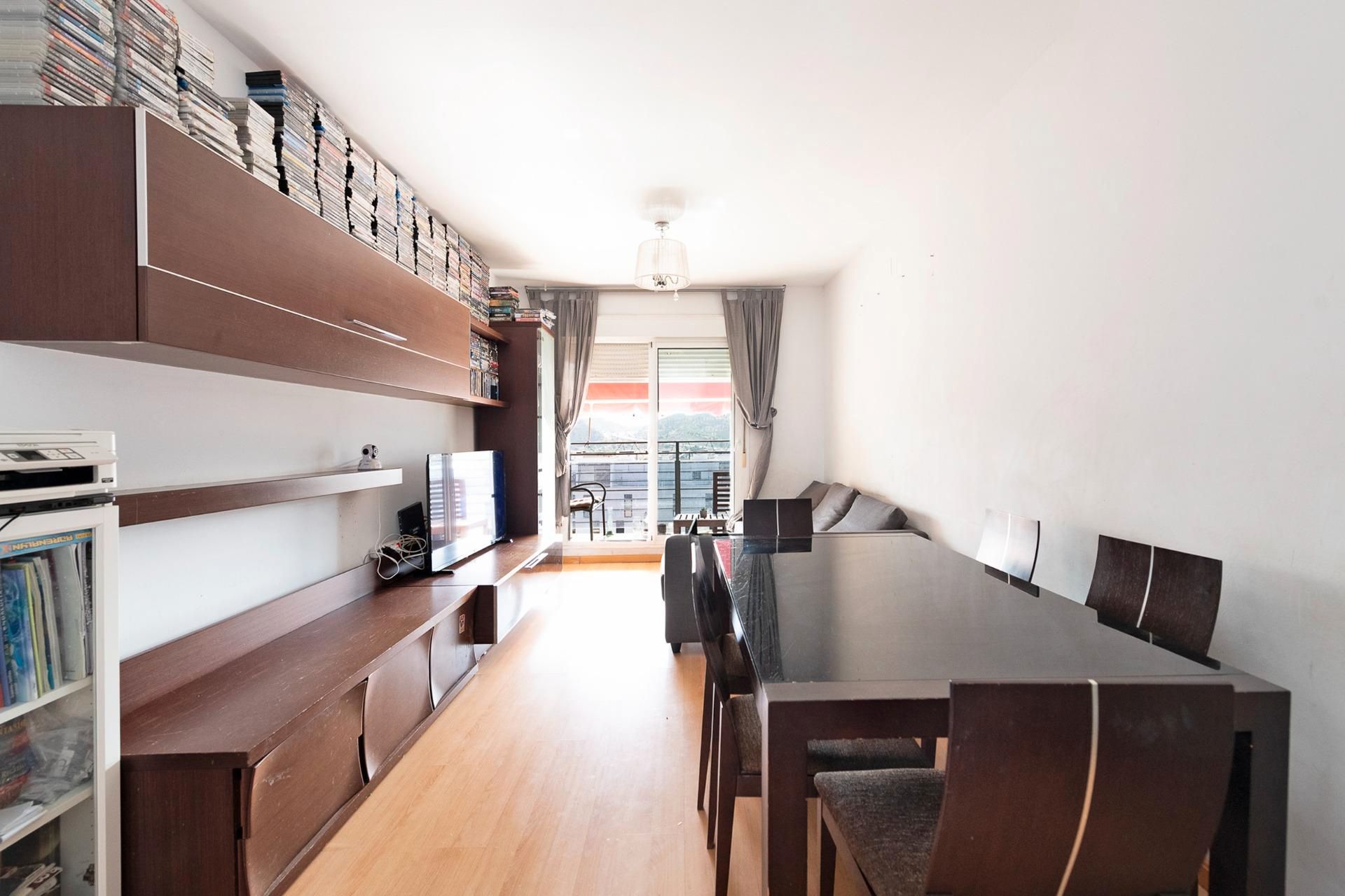 Living room of Flat for sale in Málaga Capital  with Terrace, Storage room and Community pool