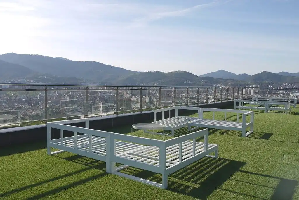 Terrace of Flat for rent in Bilbao   with Heating, Terrace and Swimming Pool