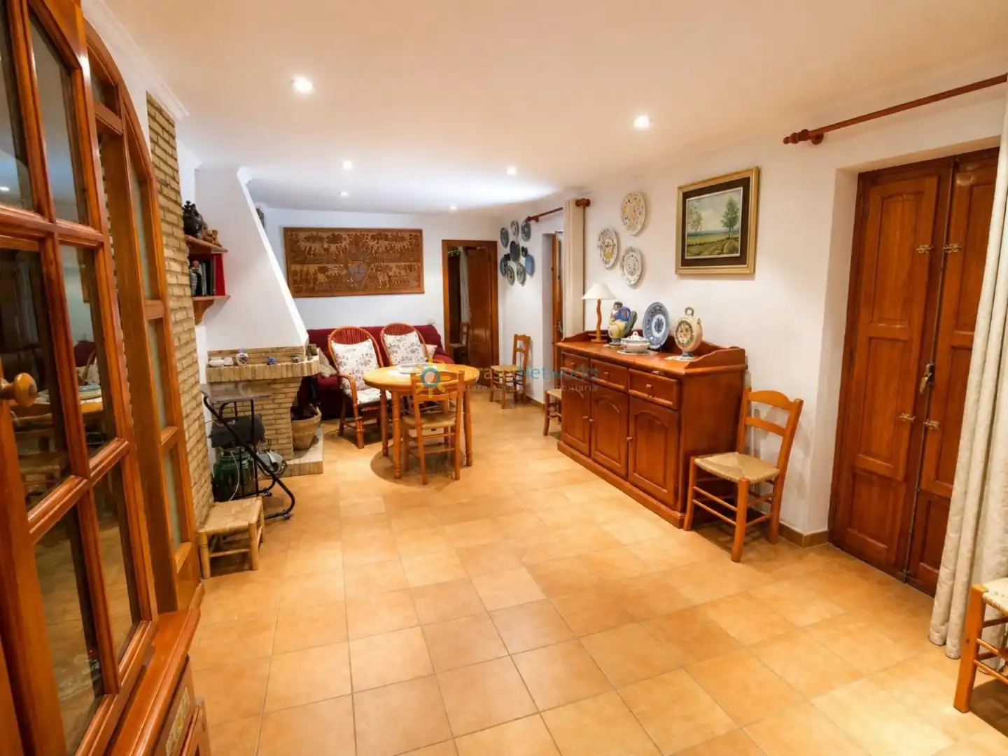 Sala de estar de Dúplex en venta en Montaverner con Balcón