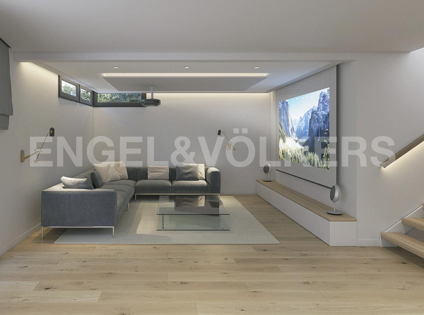 Living room of House or chalet for sale in Sant Feliu de Llobregat  with Air Conditioner, Heating and Private garden
