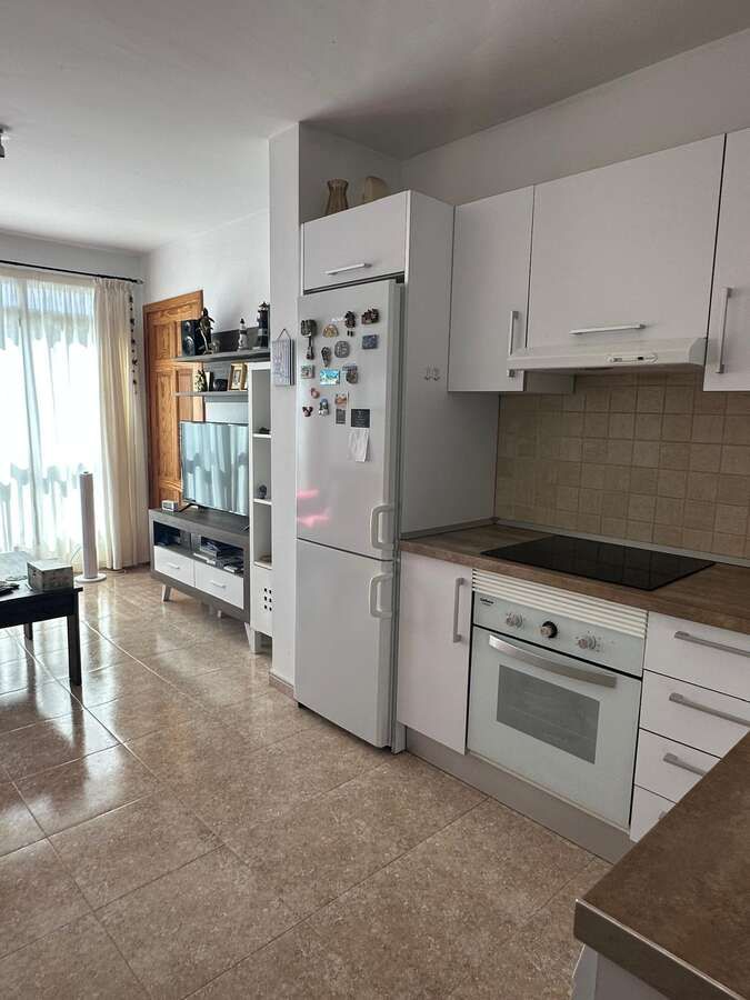 Kitchen of Flat for sale in Arrecife  with Terrace, Storage room and Furnished