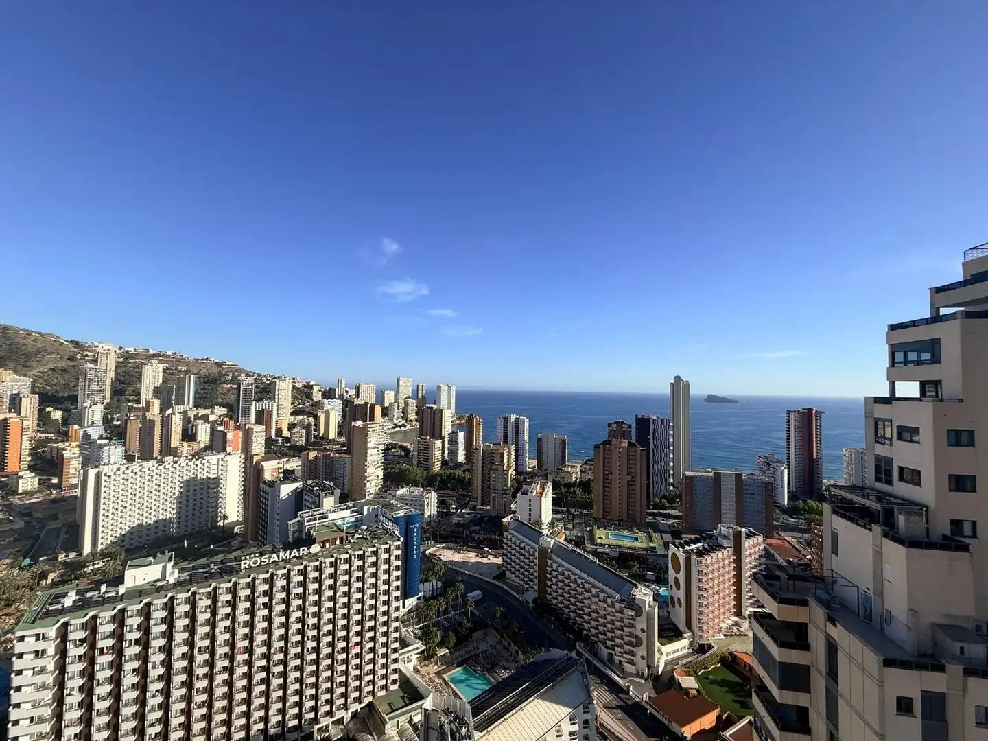 Exterior view of Attic for sale in Benidorm  with Air Conditioner, Private garden and Terrace