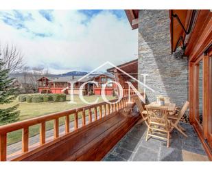 Terrasse von Maisonette zum verkauf in Fontanals de Cerdanya mit Heizung, Privatgarten und Parkett