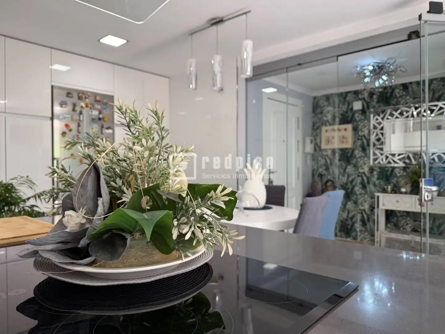 Cocina de Piso en venta en Málaga con Aire acondicionado, Calefacción y Jardín privado