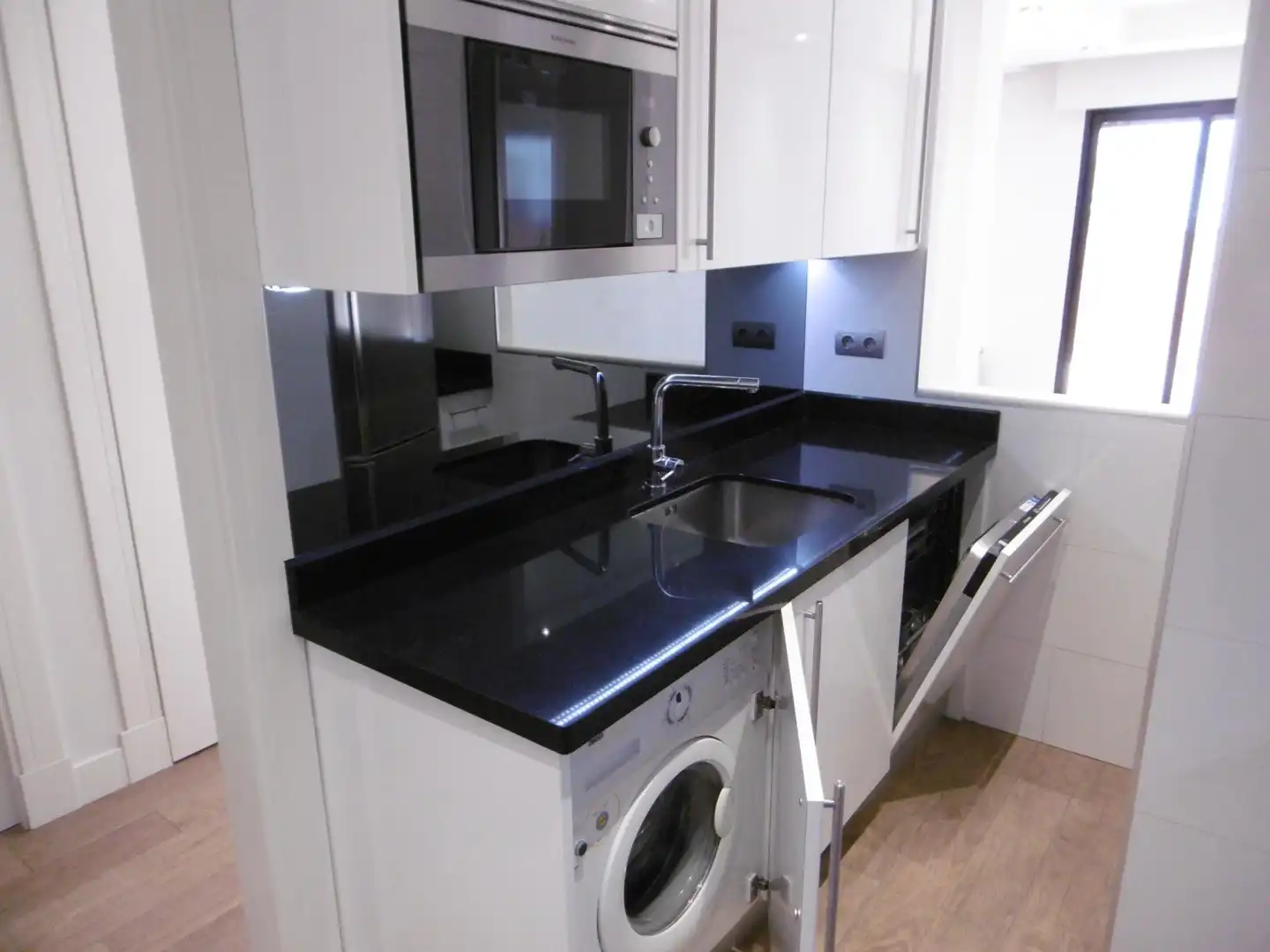 Cocina de Ático de alquiler en Valladolid con Calefacción y Terraza