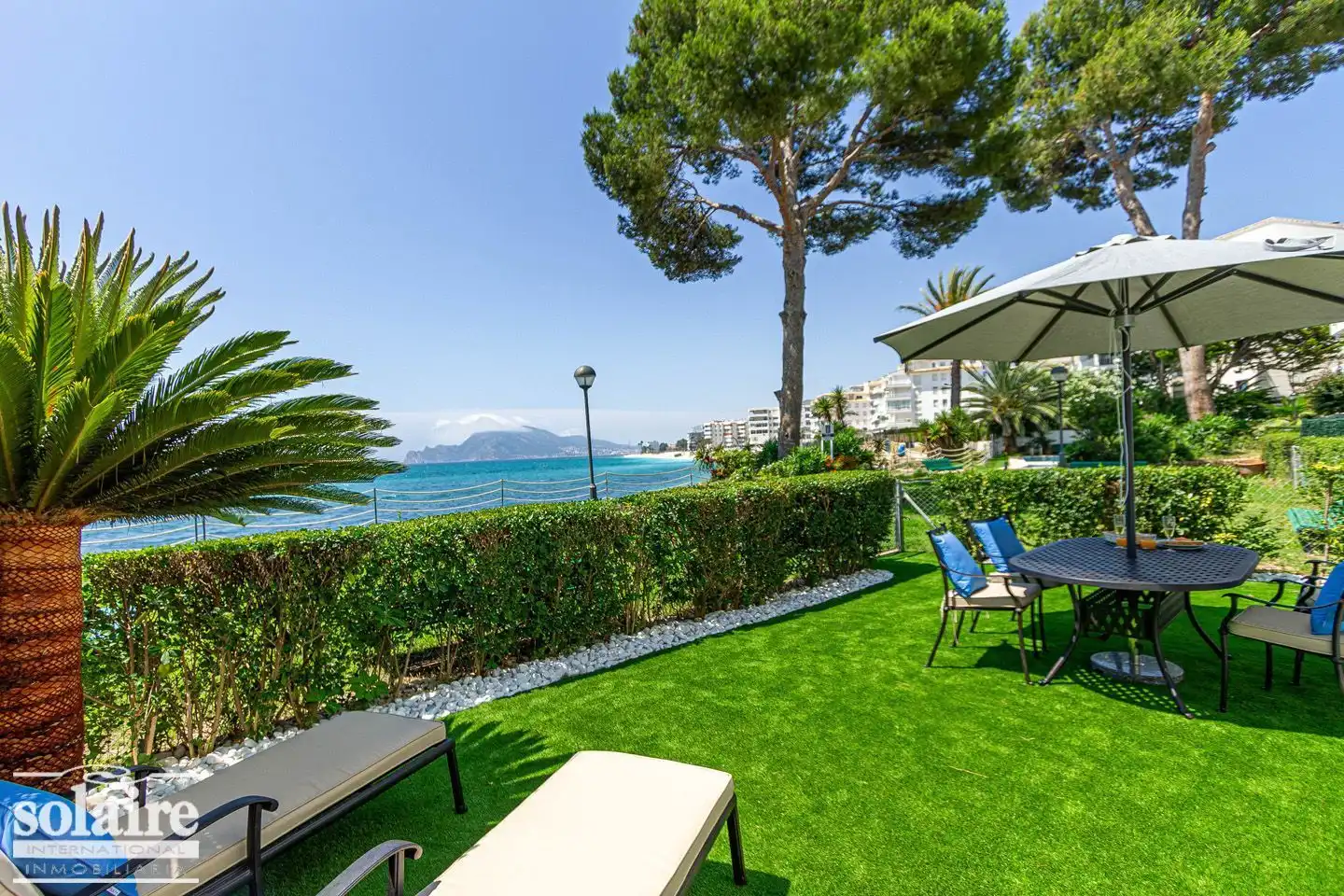 Jardí de Apartament de lloguer en Altea amb Aire condicionat, Jardí privat i Terrassa