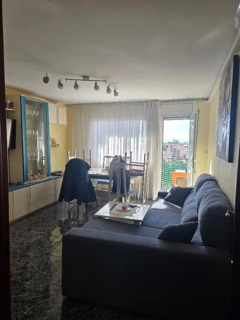 Sala de estar de Piso en venta en Terrassa con Aire acondicionado, Calefacción y Horno