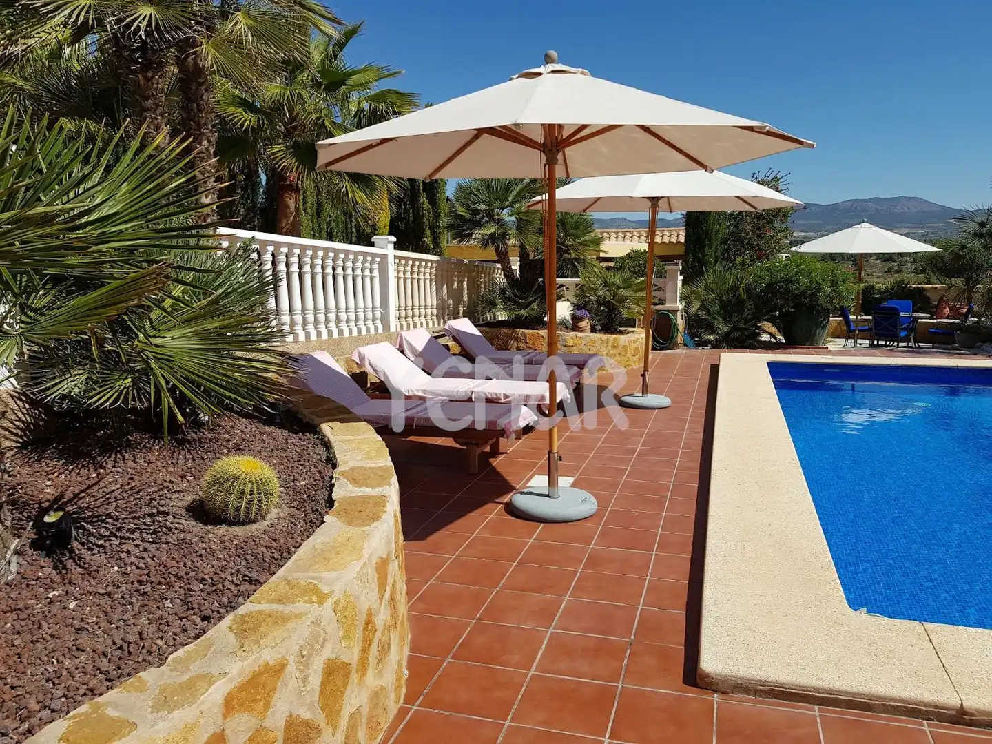 Terraza de Casa o chalet en venta en Castalla con Aire acondicionado y Trastero