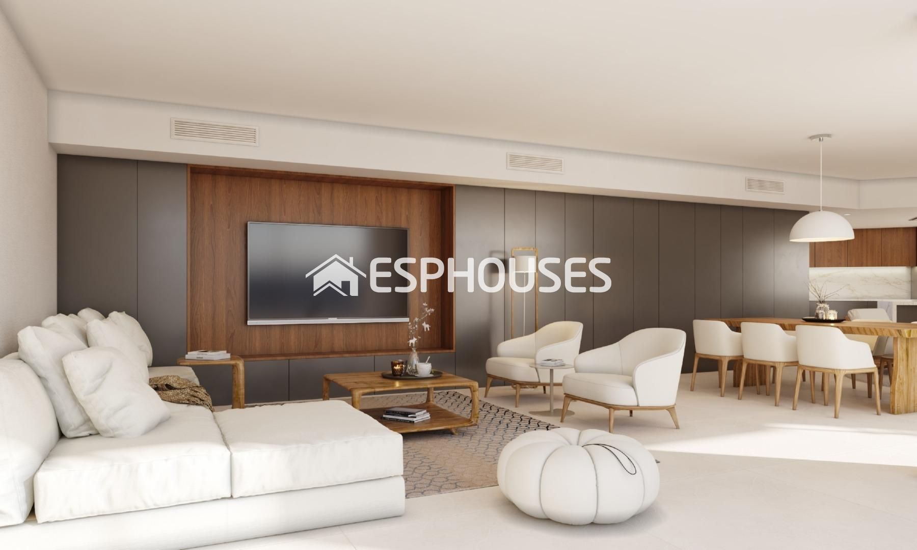 Sala de estar de Casa o chalet en venta en Altea con Piscina