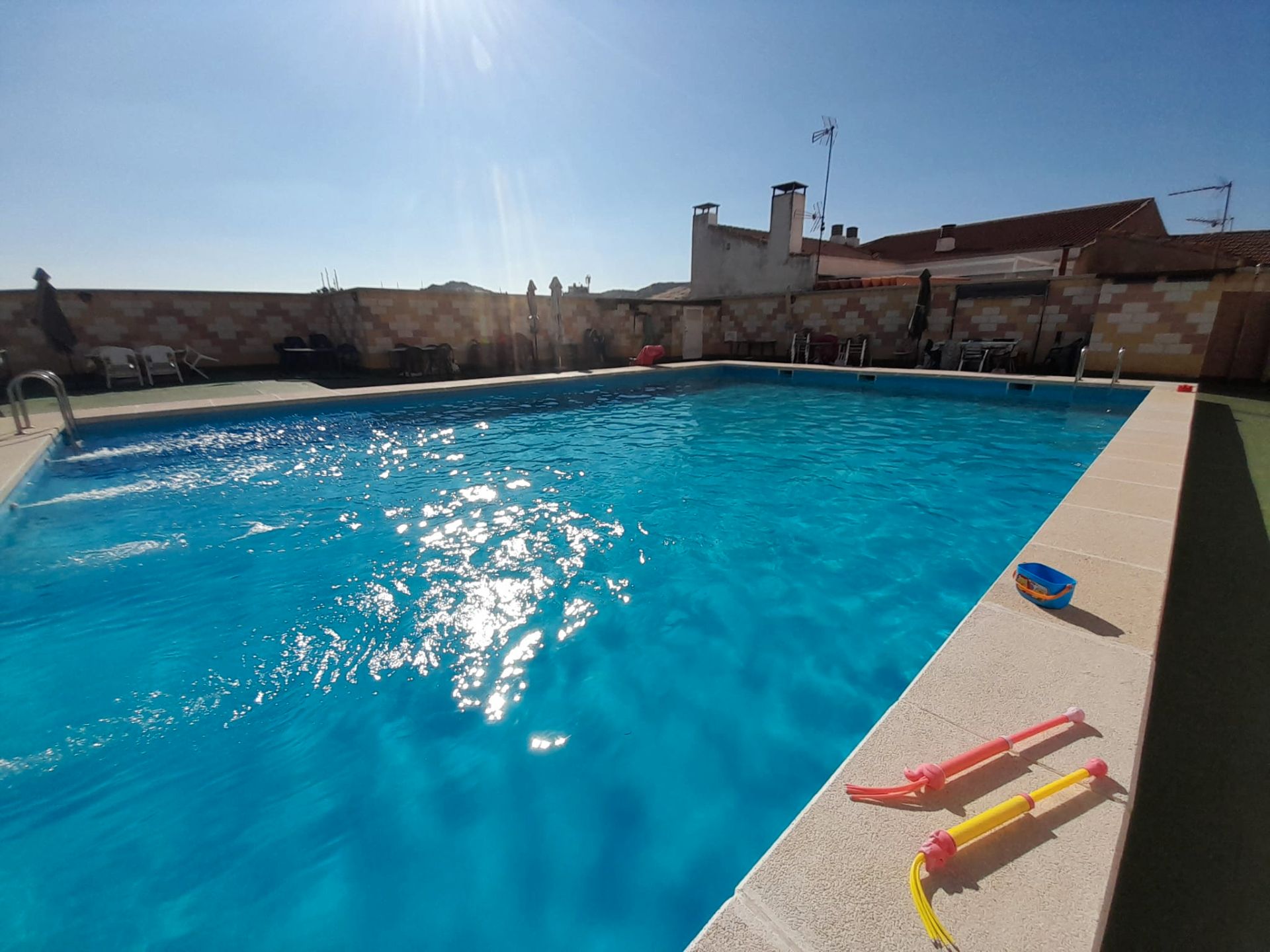 Swimming pool of Flat for sale in Puertollano  with Heating, Furnished and Community pool