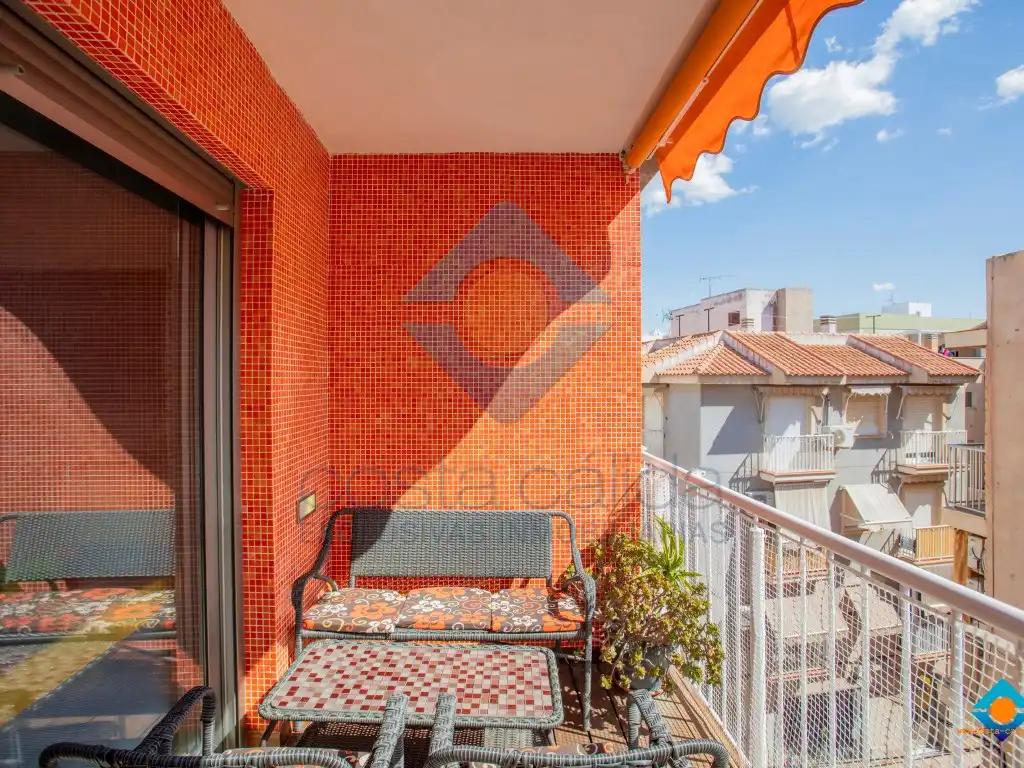 Terrassa de Pis en venda en Mazarrón amb Aire condicionat, Terrassa i Moblat