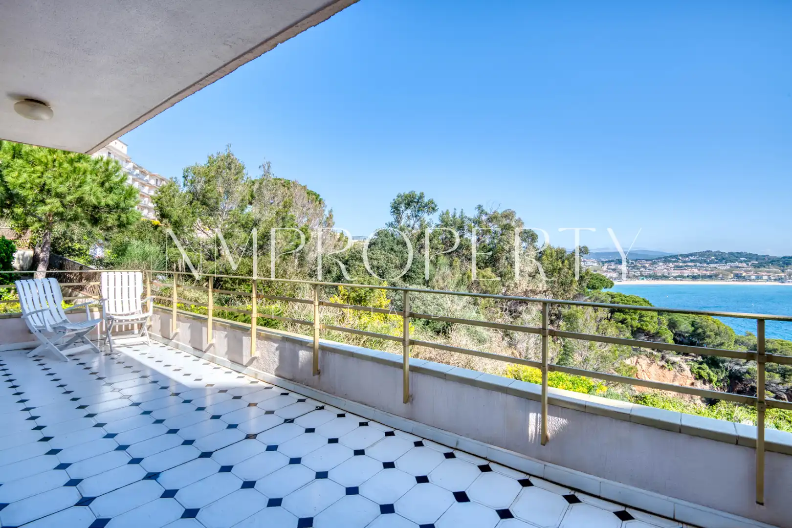 Terrace of Flat for sale in Castell d'Aro, Platja d'Aro i s'Agaró  with Heating, Terrace and Furnished