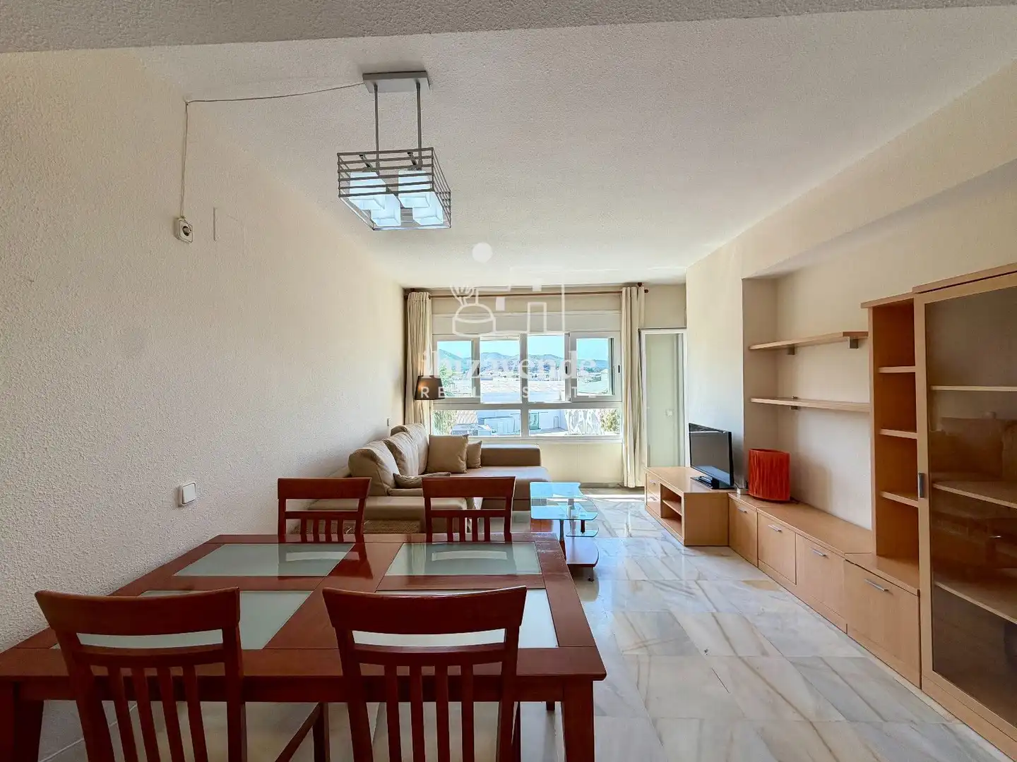 Living room of Flat for sale in Eivissa  with Air Conditioner, Swimming Pool and Furnished