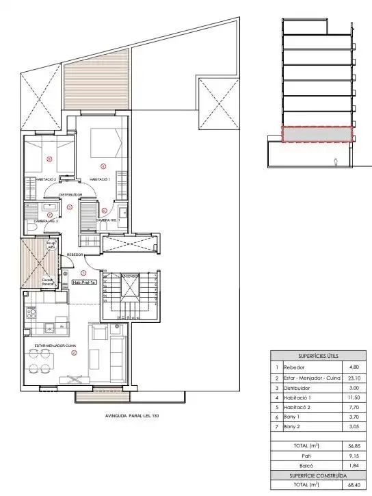 Wohnung mit Terrasse zum Verkauf in Avenida del Paral·lel, imagen 31
