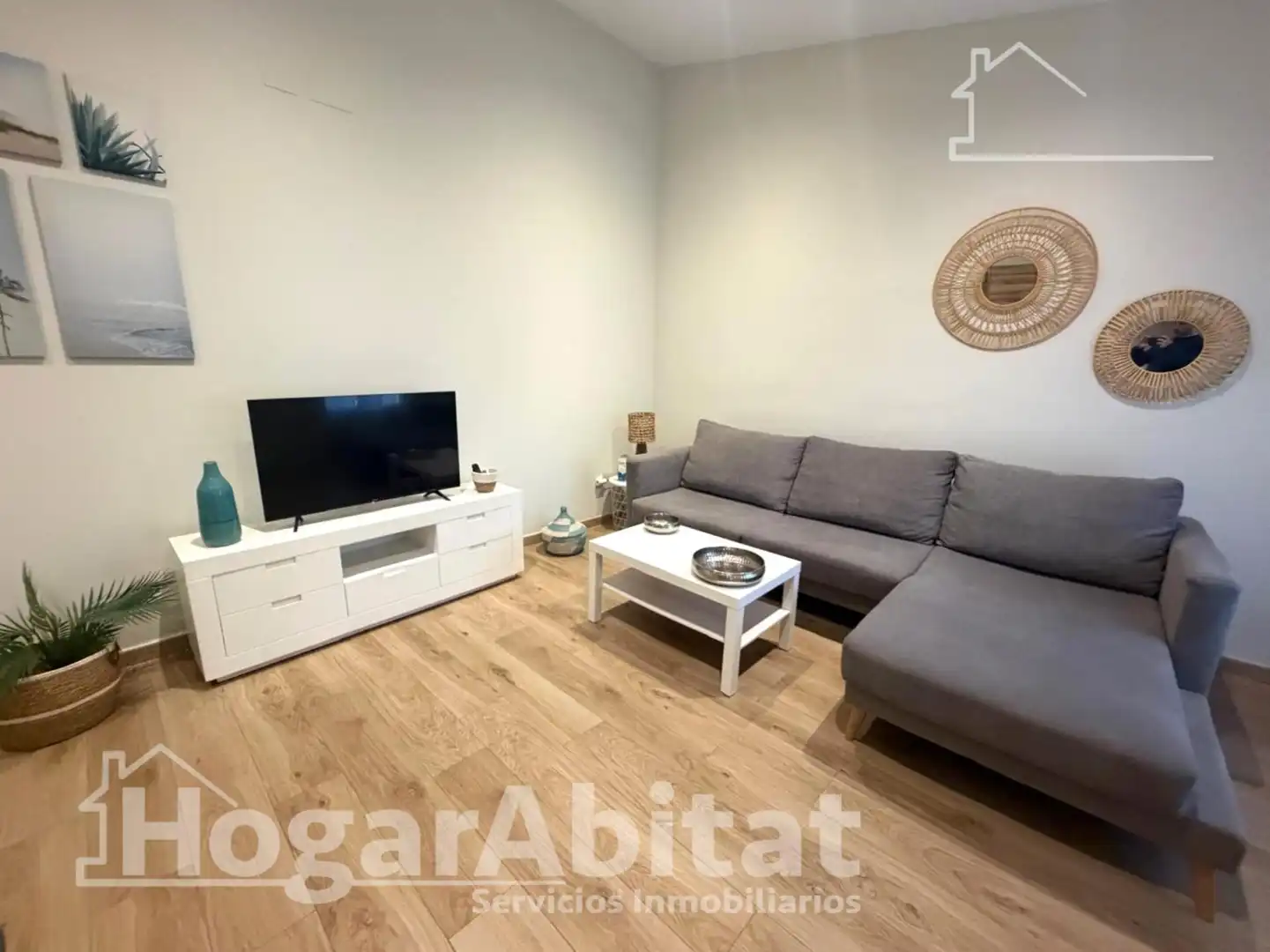 Sala d'estar de Pis en venda en Valencia amb Aire condicionat i Calefacció