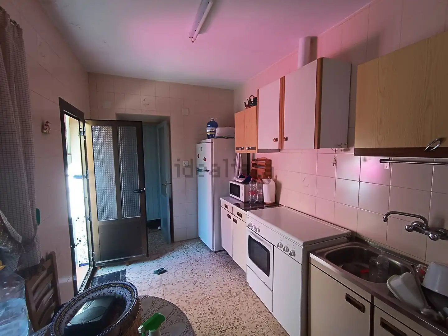 Cocina de Piso en venta en Calzada de Calatrava con Jardín privado