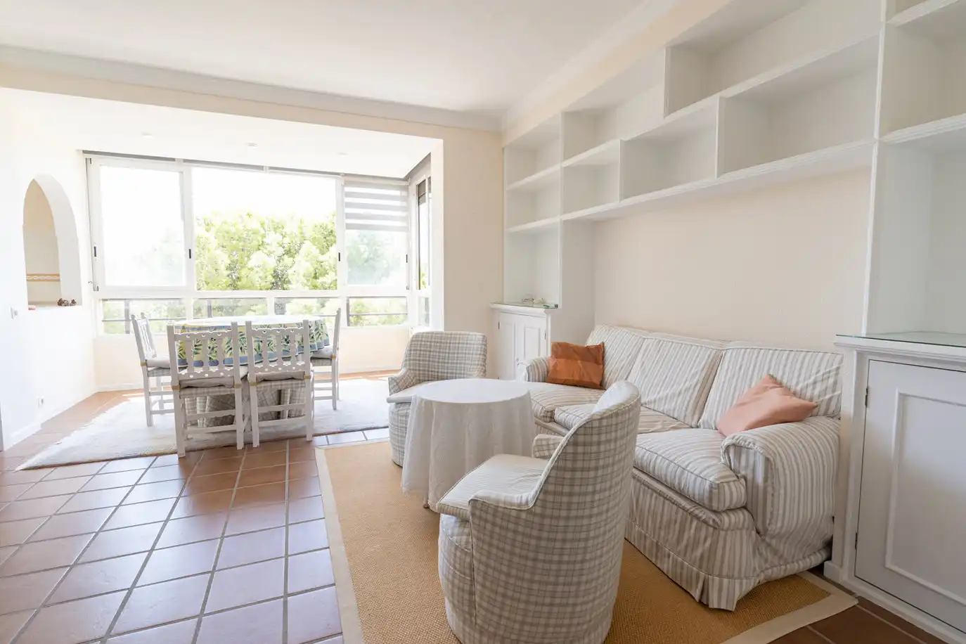 Living room of Apartments for sale in Marbella  with Swimming Pool and Community pool