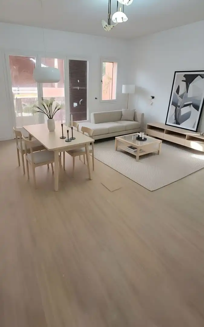 Sala d'estar de Pis en venda en Cunit amb Terrassa
