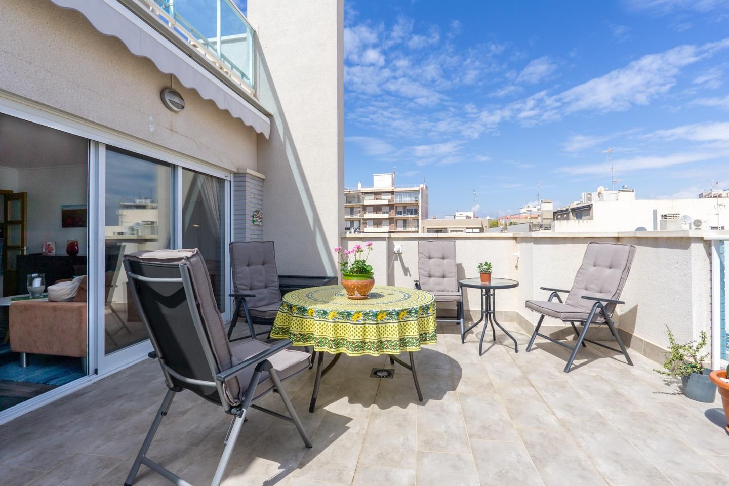 Terrace of Duplex for sale in Santa Pola  with Air Conditioner, Parquet flooring and Terrace