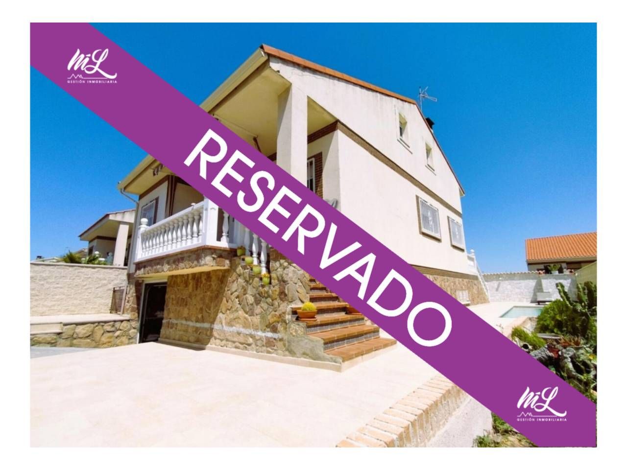 Vista exterior de Casa o chalet en venta en Las Ventas de Retamosa con Calefacción, Jardín privado y Terraza