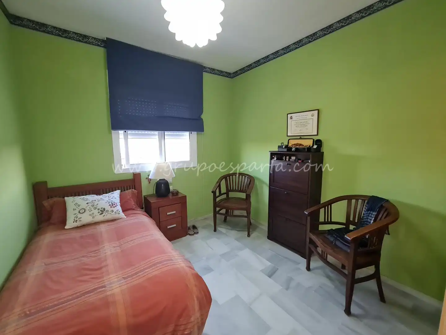 Habitación de Casa adosada en venta en Huévar del Aljarafe con Aire acondicionado, Jardín privado y Terraza
